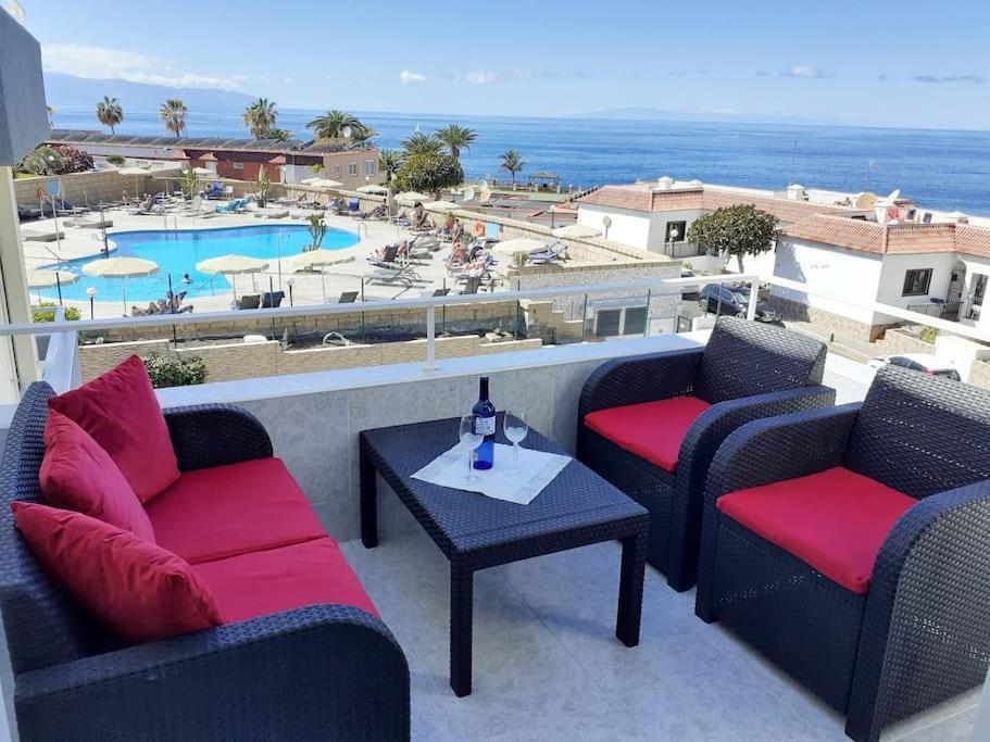 Amazing View Los Gigantes & La Gomera Apartment Acantilado de los Gigantes Exterior foto
