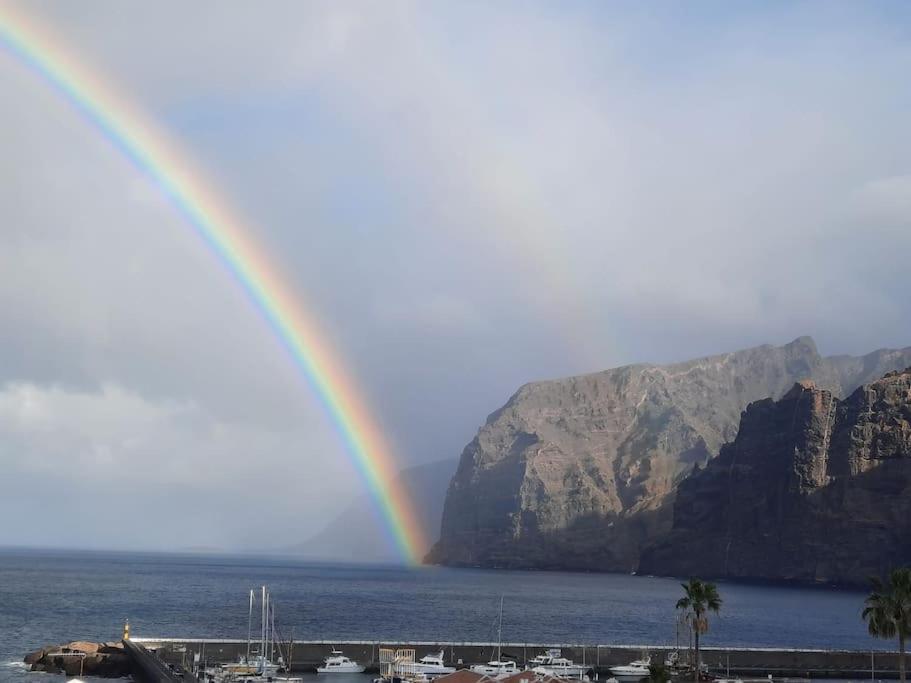 Amazing View Los Gigantes & La Gomera Apartment Acantilado de los Gigantes Exterior foto