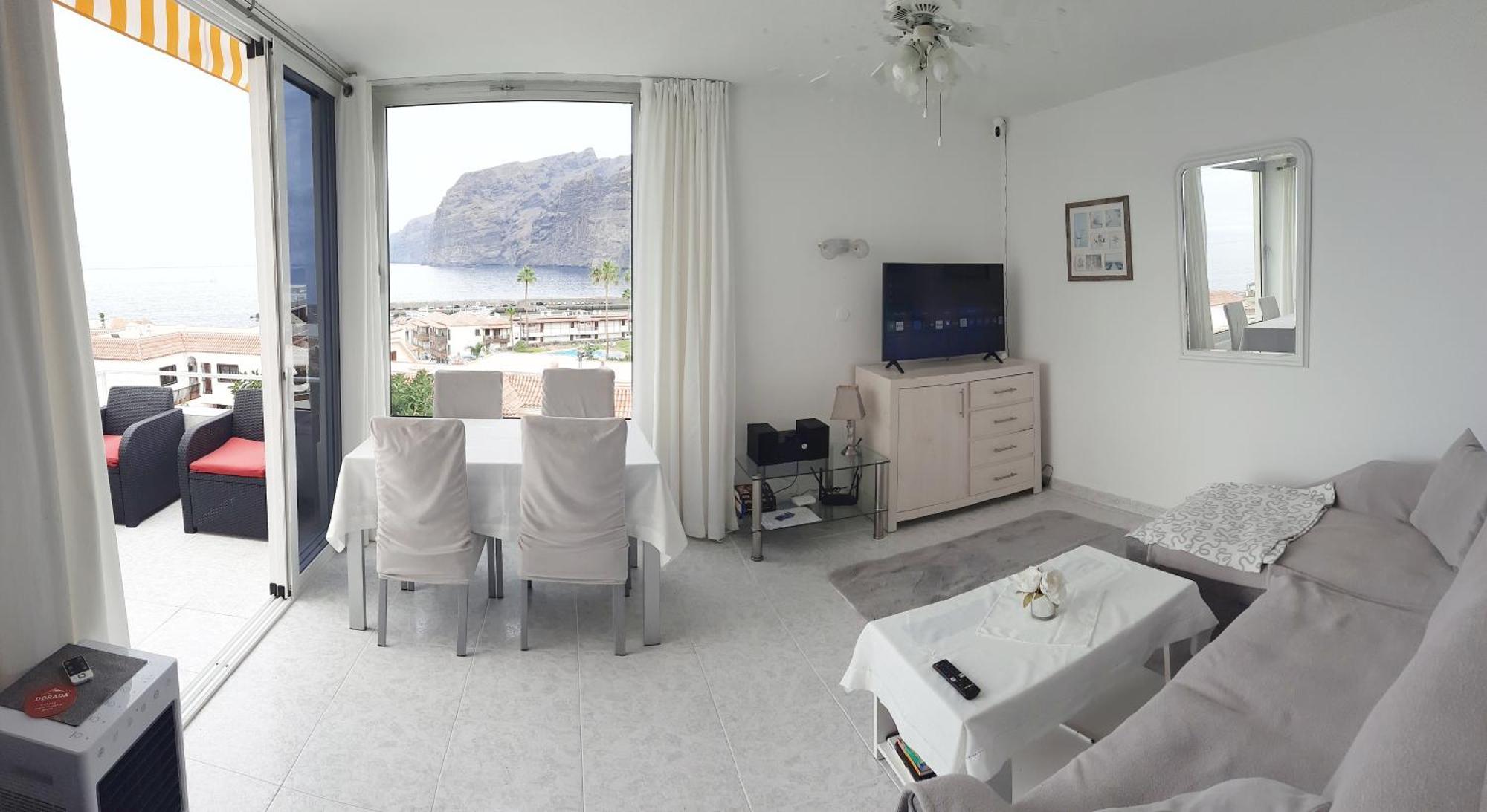 Amazing View Los Gigantes & La Gomera Apartment Acantilado de los Gigantes Exterior foto