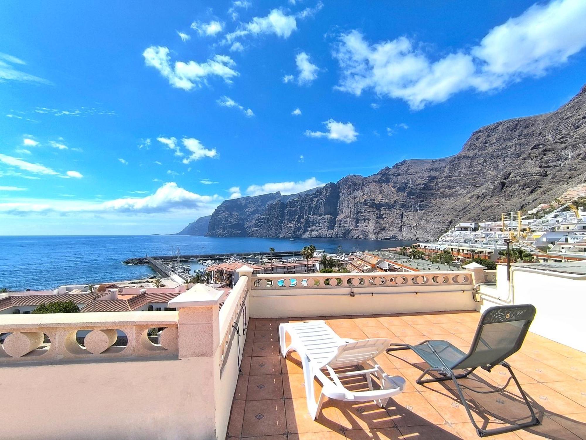 Amazing View Los Gigantes & La Gomera Apartment Acantilado de los Gigantes Exterior foto